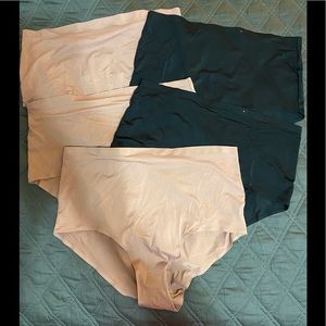 Auden Women’s high waist briefs Sz L NWOT lot of 5